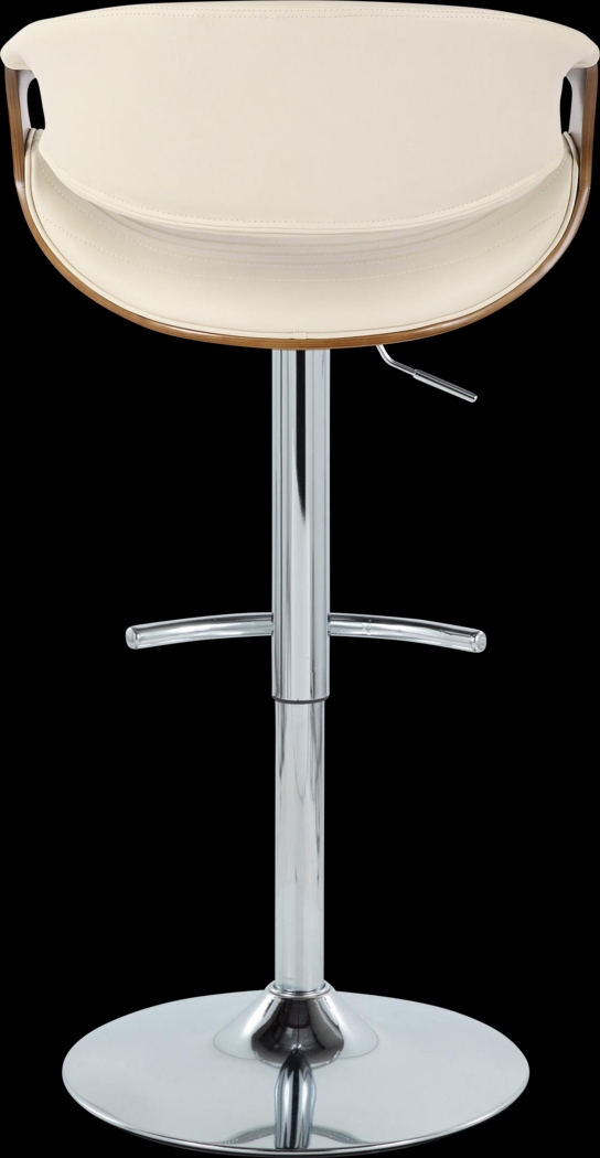 Loblolly IX Cream Adjustable Barstool, Set of 2 - Thumbnail - Image 6