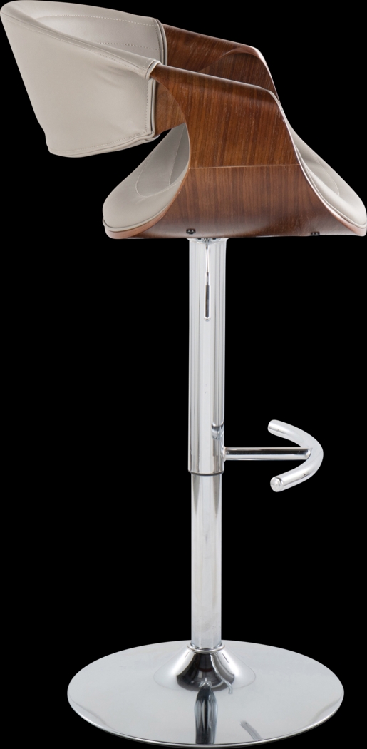 Loblolly IX Gray Adjustable Barstool, Set of 2 - Thumbnail - Image 5