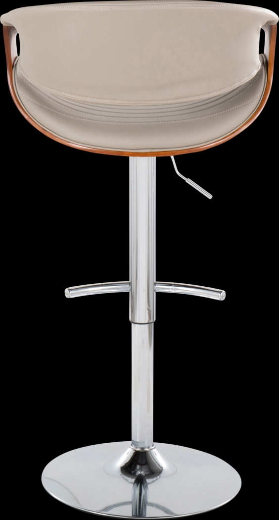 Loblolly IX Gray Adjustable Barstool, Set of 2 - Thumbnail - Image 7