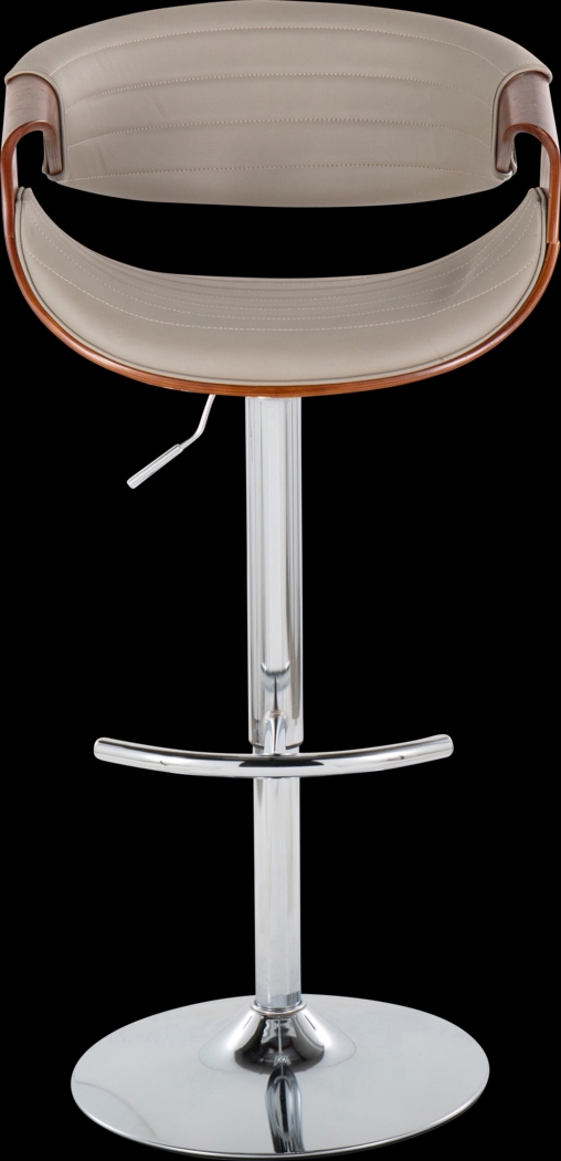 Loblolly IX Gray Adjustable Barstool, Set of 2 - Thumbnail - Image 8