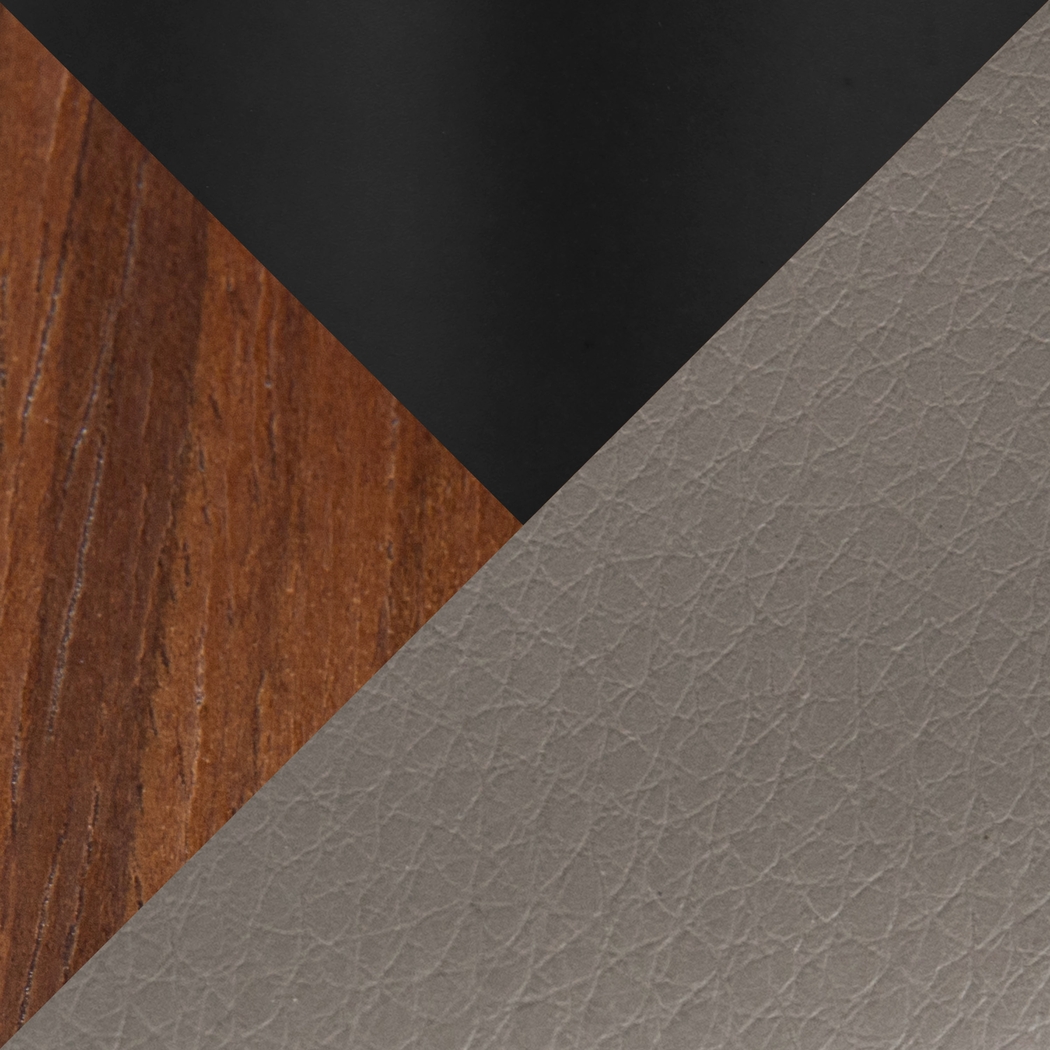 Loblolly V Gray Swivel Counter Height Stool, Set of 2 - Thumbnail - Image 7