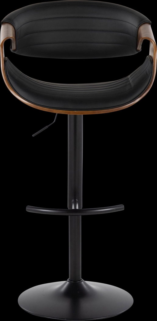 Loblolly VII Black Adjustable Barstool, Set of 2 - Thumbnail - Image 7