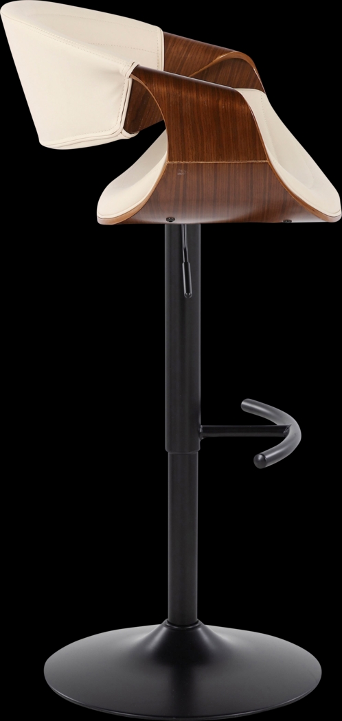 Loblolly VII Cream Adjustable Barstool, Set of 2 - Thumbnail - Image 4