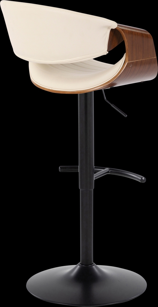 Loblolly VII Cream Adjustable Barstool, Set of 2 - Thumbnail - Image 5