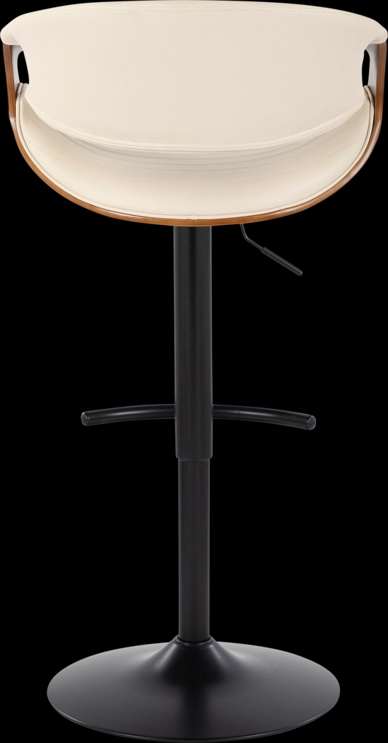 Loblolly VII Cream Adjustable Barstool, Set of 2 - Thumbnail - Image 6