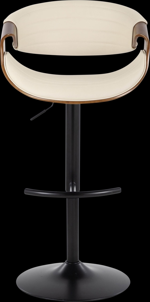 Loblolly VII Cream Adjustable Barstool, Set of 2 - Thumbnail - Image 7