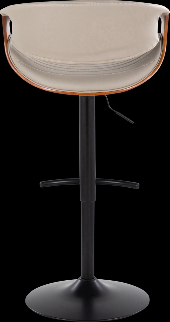 Loblolly VII Gray Adjustable Barstool, Set of 2 - Thumbnail - Image 6