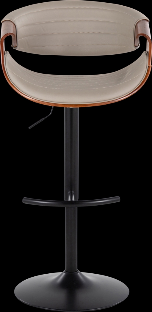 Loblolly VII Gray Adjustable Barstool, Set of 2 - Thumbnail - Image 7