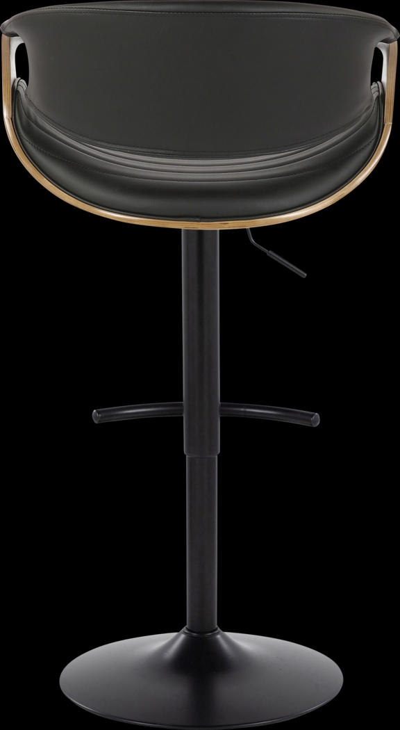 Loblolly X Black Adjustable Barstool, Set of 2 - Thumbnail - Image 6