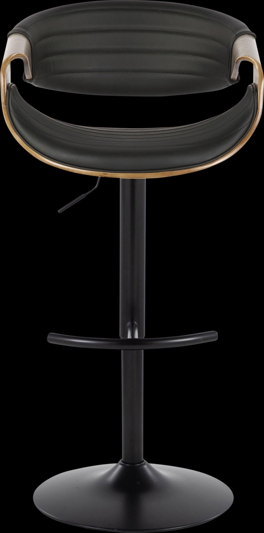 Loblolly X Black Adjustable Barstool, Set of 2 - Thumbnail - Image 7