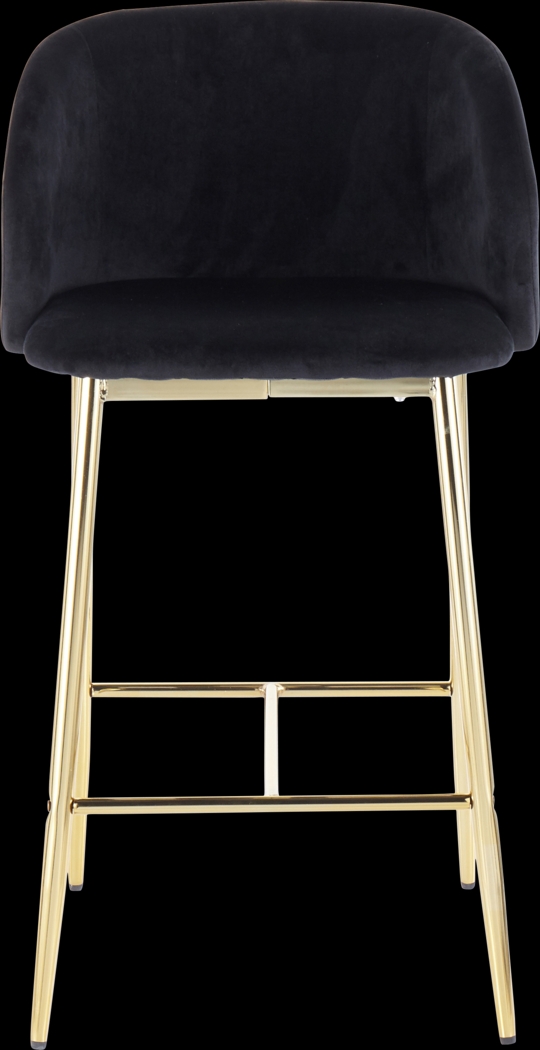 Lobolly I Black Counter Height Stool, Set of 2 - Thumbnail - Image 6