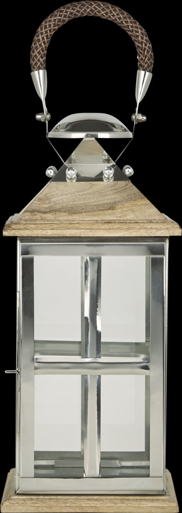 Loch Blake Silver Small Indoor/Outdoor Lantern - Thumbnail - Image 1