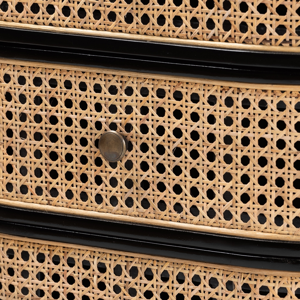 Lochdoon Black Nightstand - Thumbnail - Image 5