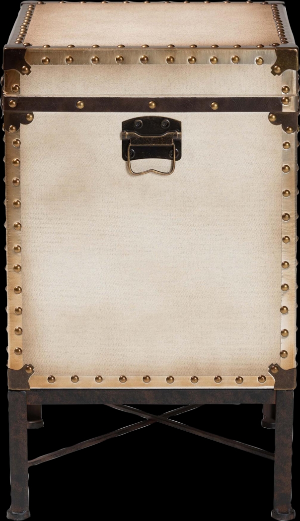 Lochiel II White End Table - Thumbnail - Image 5