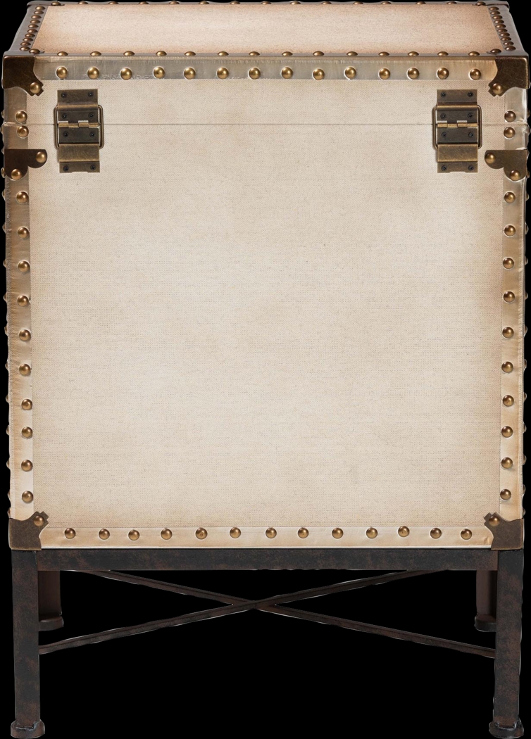 Lochiel II White End Table - Thumbnail - Image 6