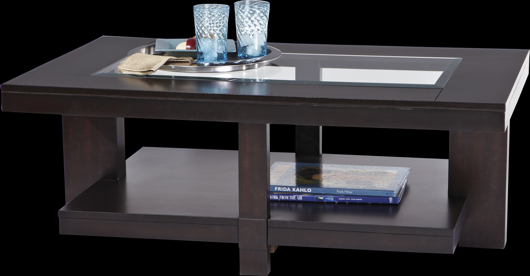 Lochlin Walnut Cocktail Table - Thumbnail - Image 3