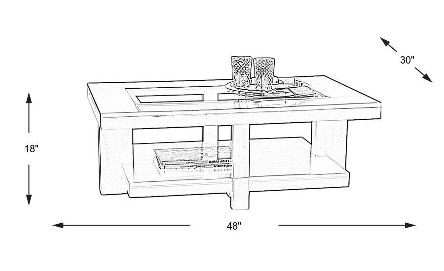 Dimension Image. Please refer to the Dimension Tab on this page for dimension details.