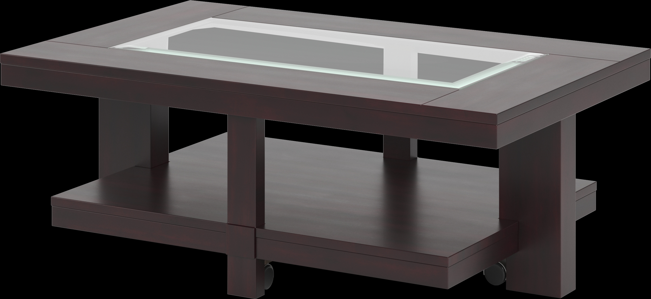 Lochlin Walnut Cocktail Table - Thumbnail - Image 1