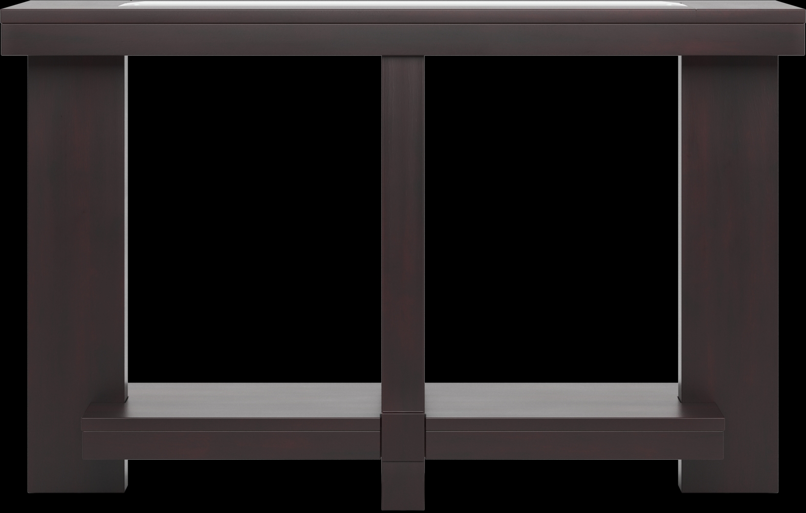 Lochlin Walnut Sofa Table - Thumbnail - Image 2