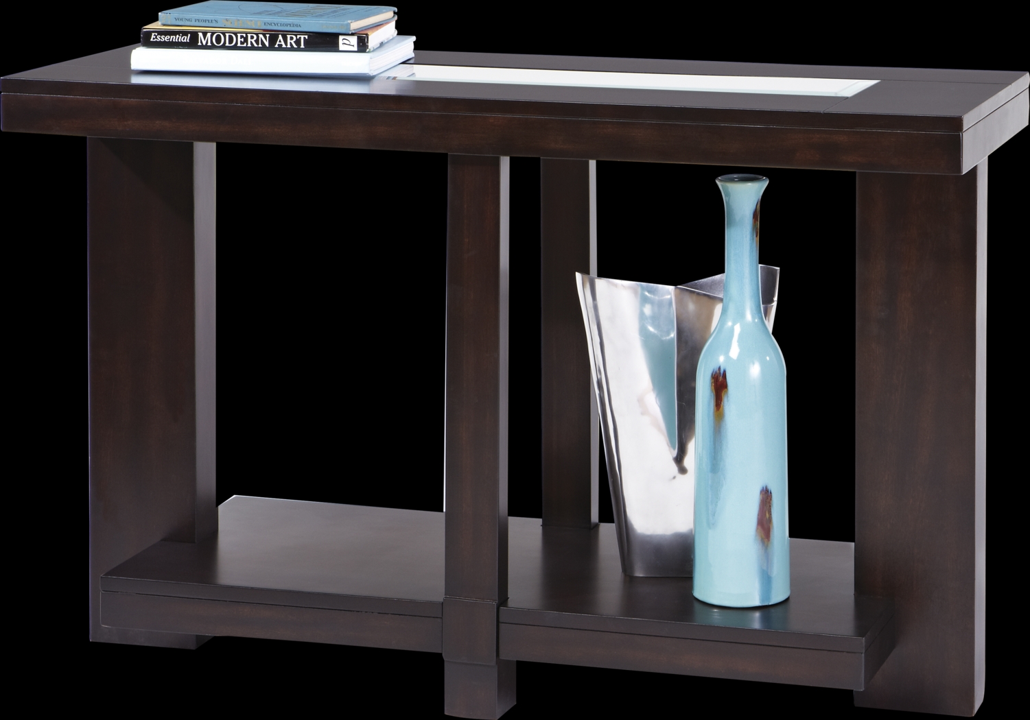 Lochlin Walnut Sofa Table - Thumbnail - Image 3
