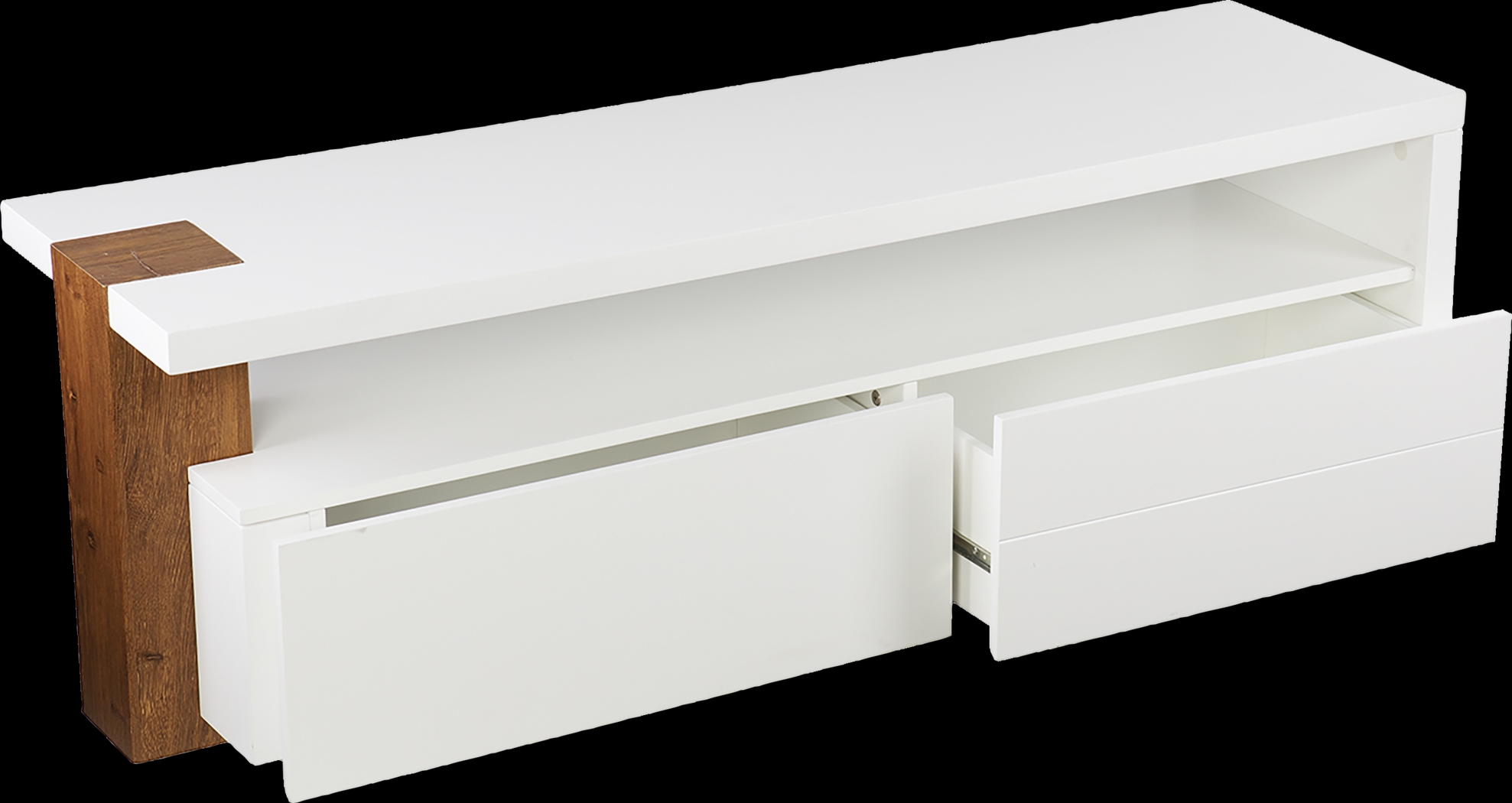 Lochly White 54 in. Console - Thumbnail - Image 4