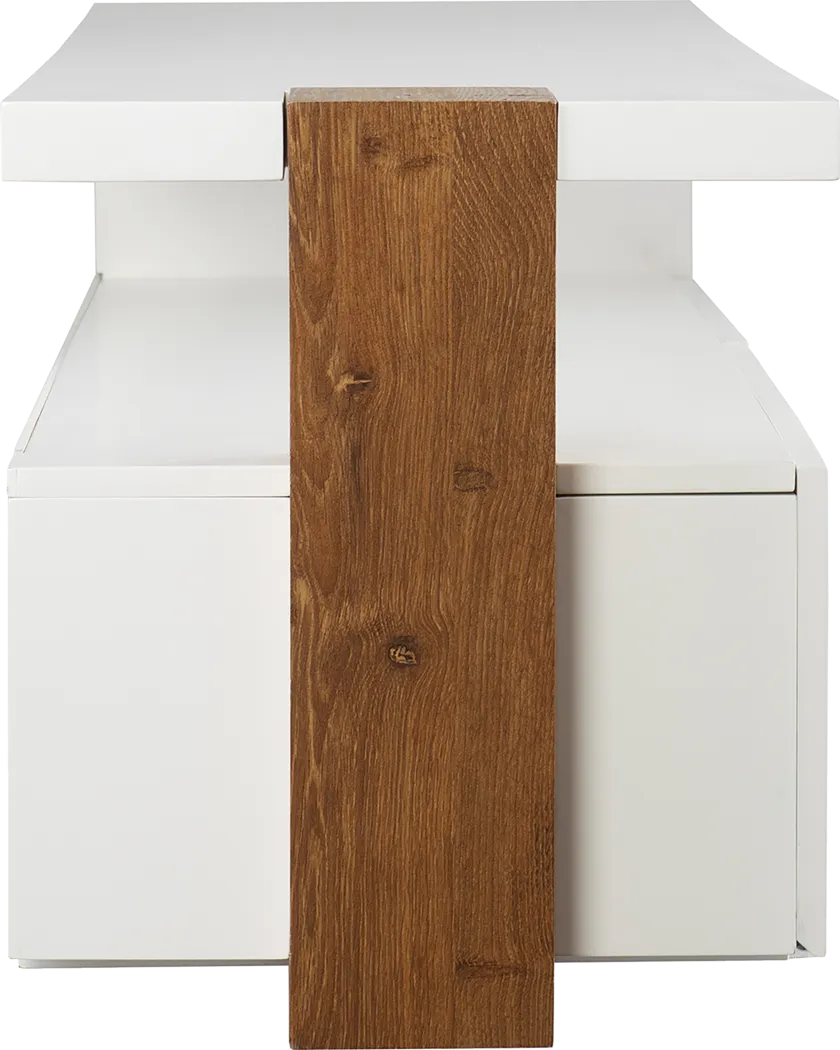 Lochly White 54 in. Console - Image 8