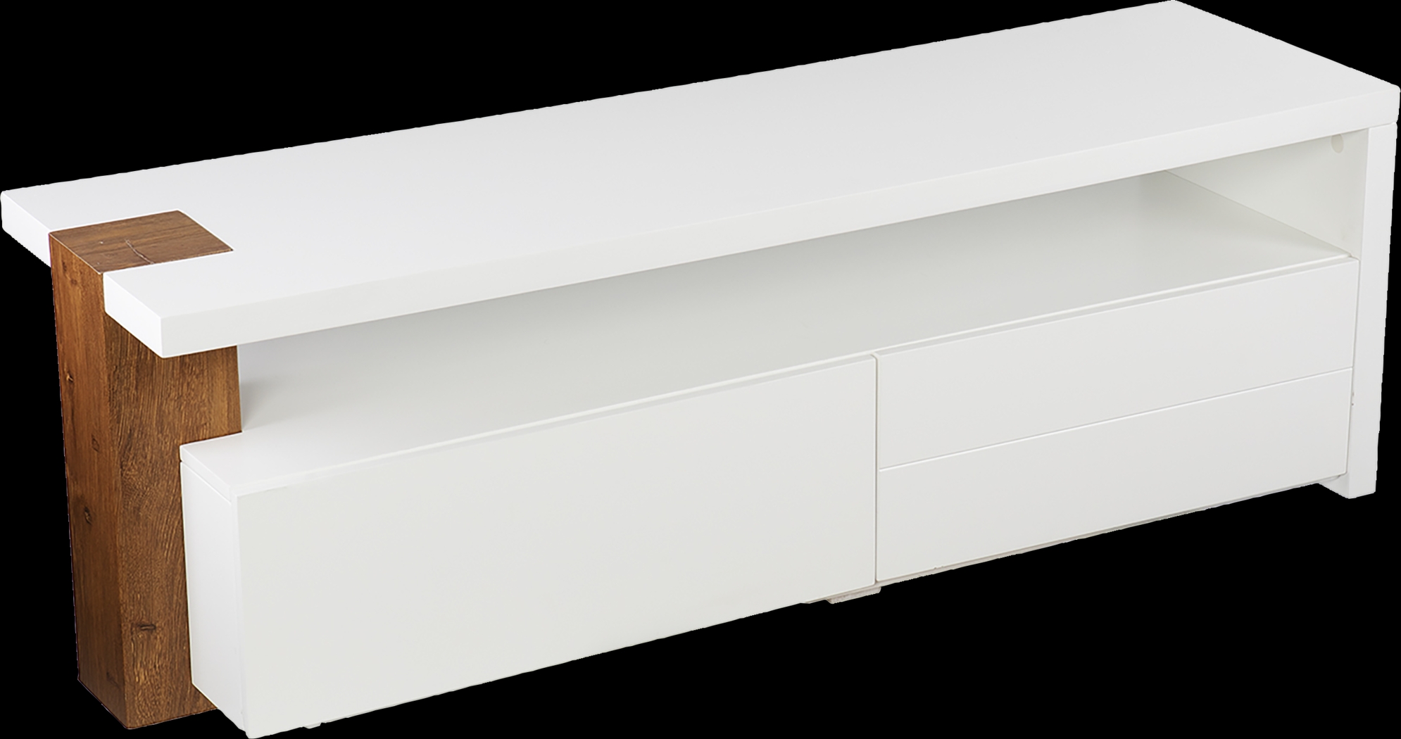 Lochly White 54 in. Console - Thumbnail - Image 1