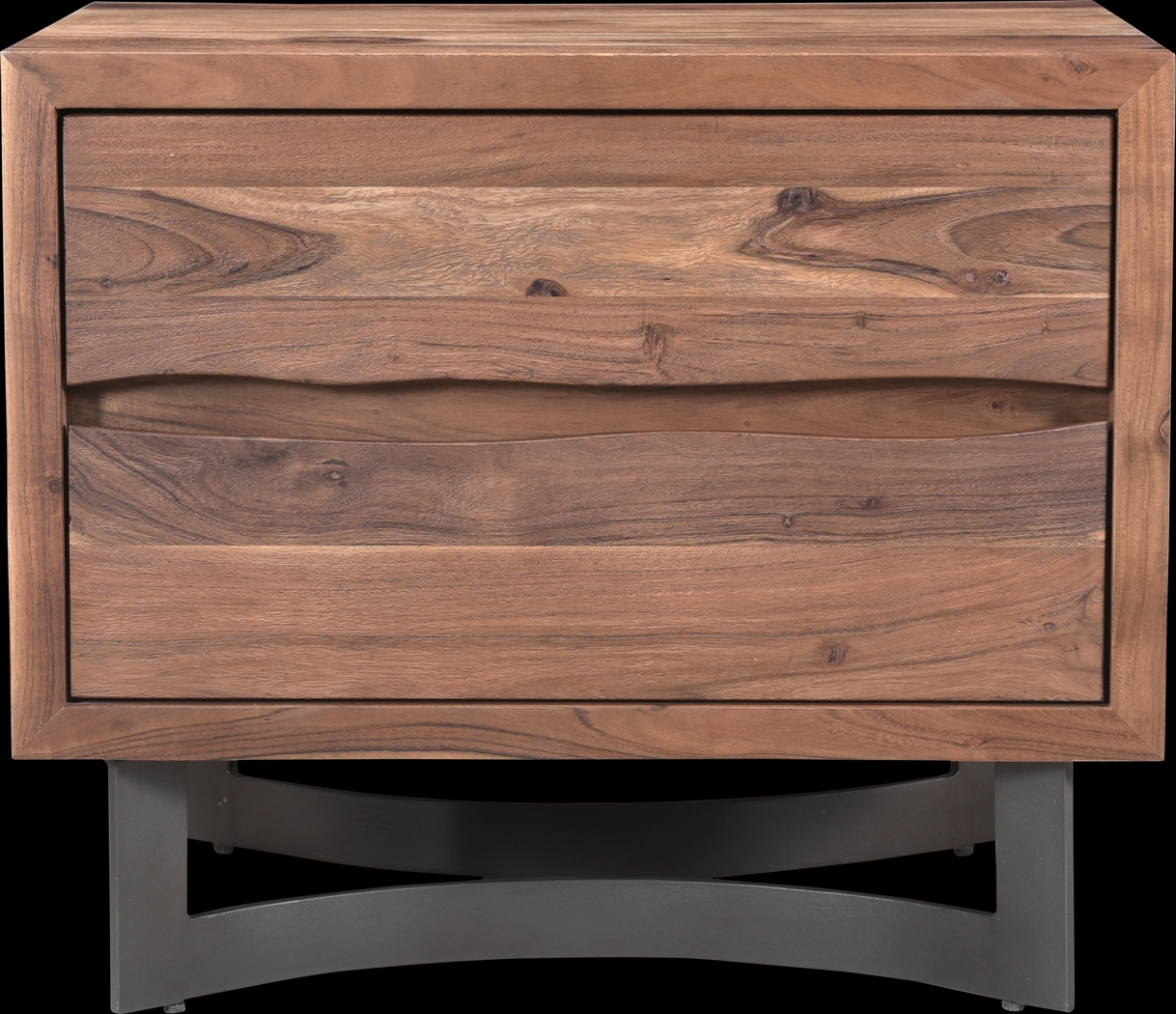 Lochness Brown Nightstand - Thumbnail - Image 2