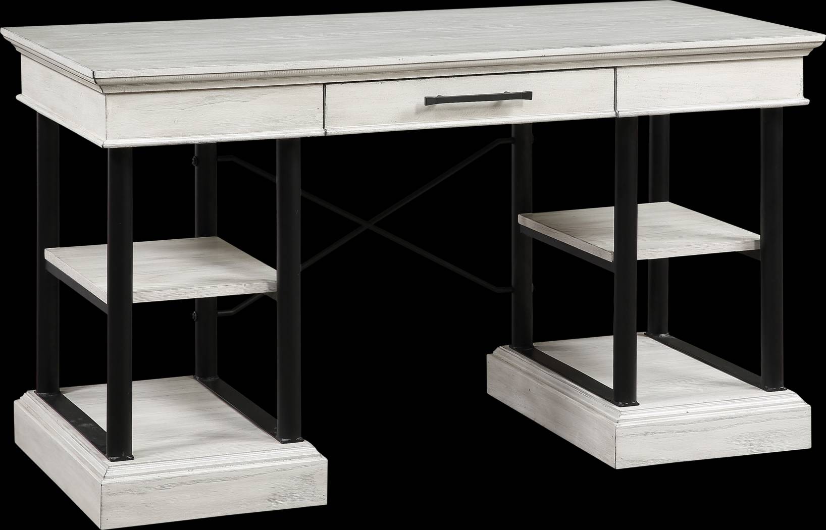 Lochridge White Desk - Thumbnail - Image 1