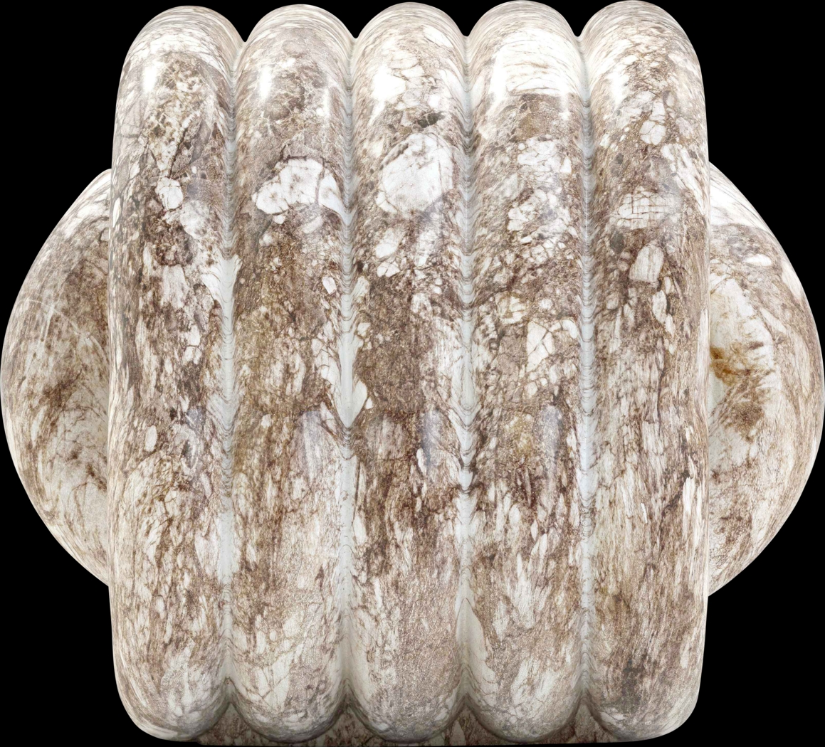 Lockcuff Gray Accent Stool - Thumbnail - Image 3