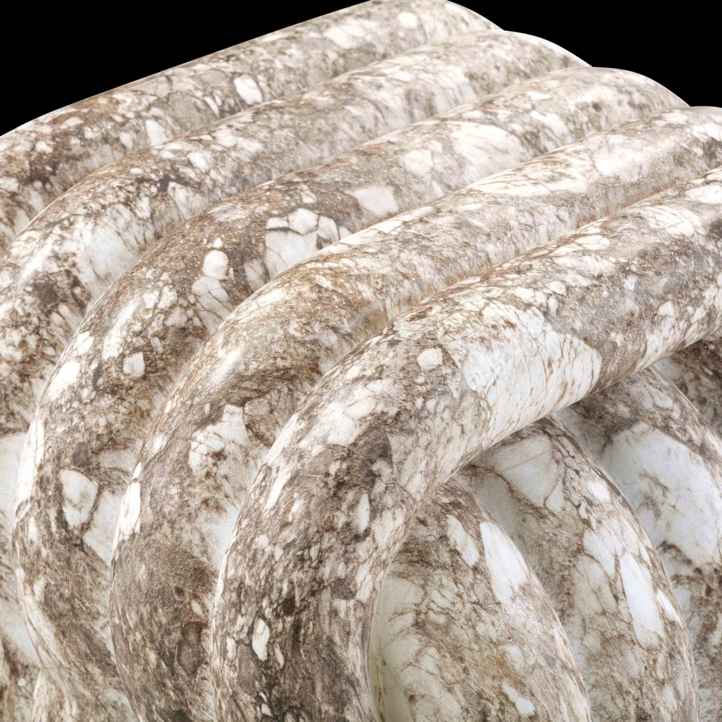 Lockcuff Gray Accent Stool - Thumbnail - Image 4