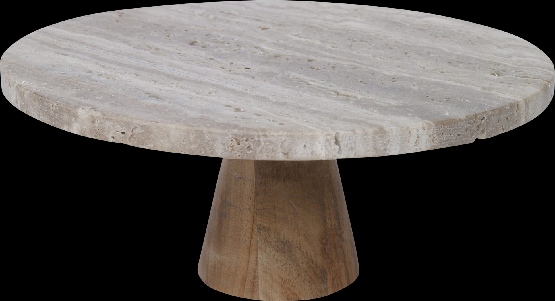 Lockern Natural Cake Stand - Thumbnail - Image 1