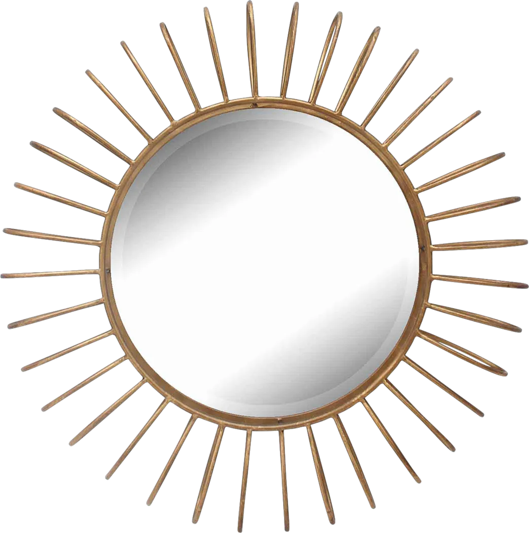 Locklear Gold Mirror - Thumbnail - Image 1
