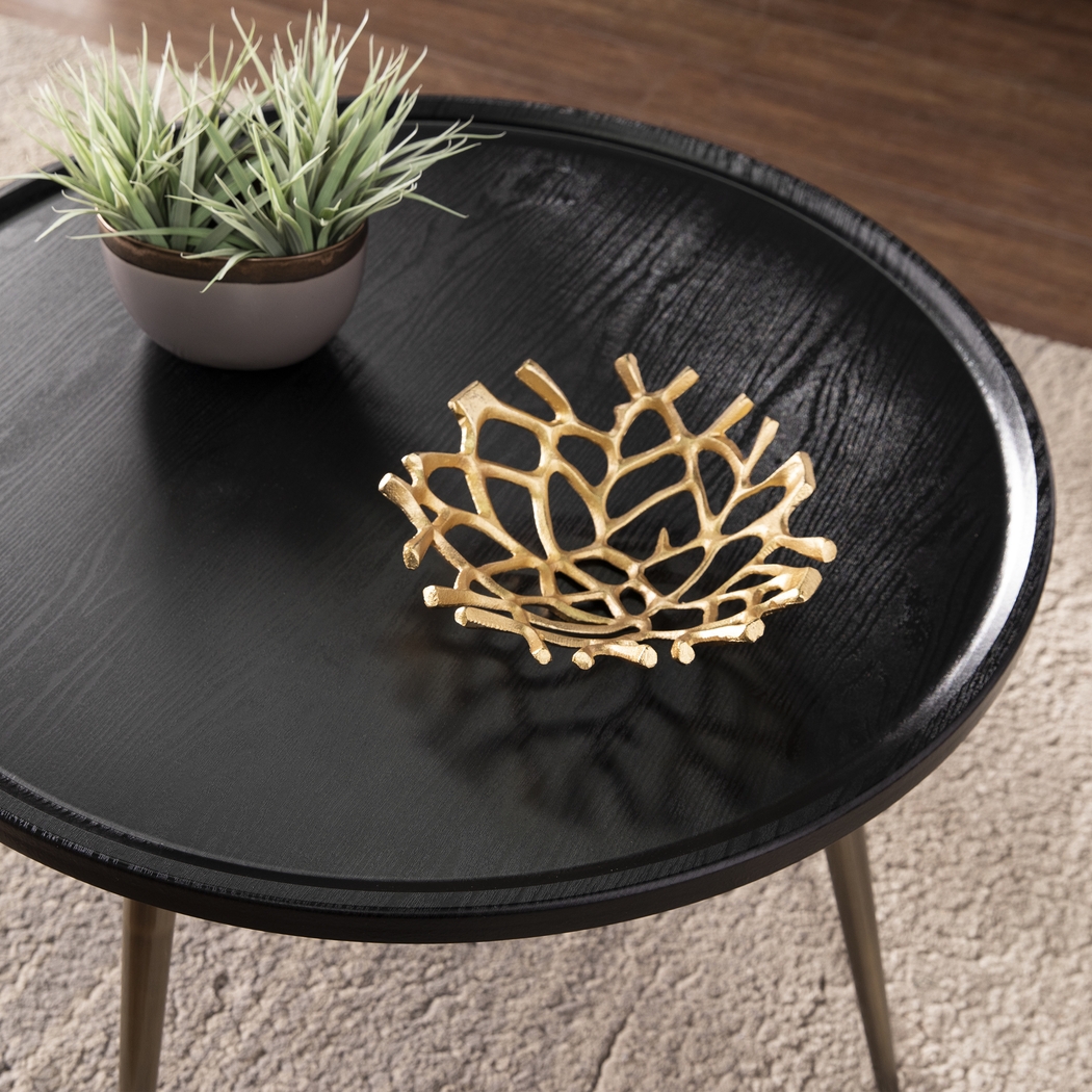 Lockmere Black Cocktail Table - Thumbnail - Image 3