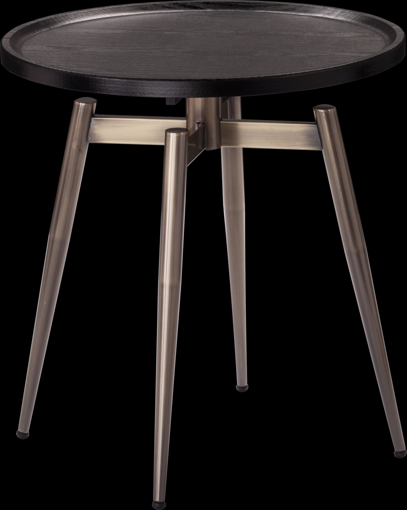 Lockmere Black End Table - Thumbnail - Image 1