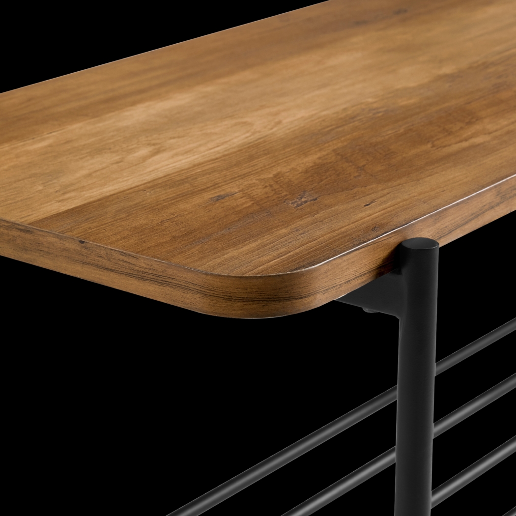 Lockrow Brown Accent Bench - Thumbnail - Image 3