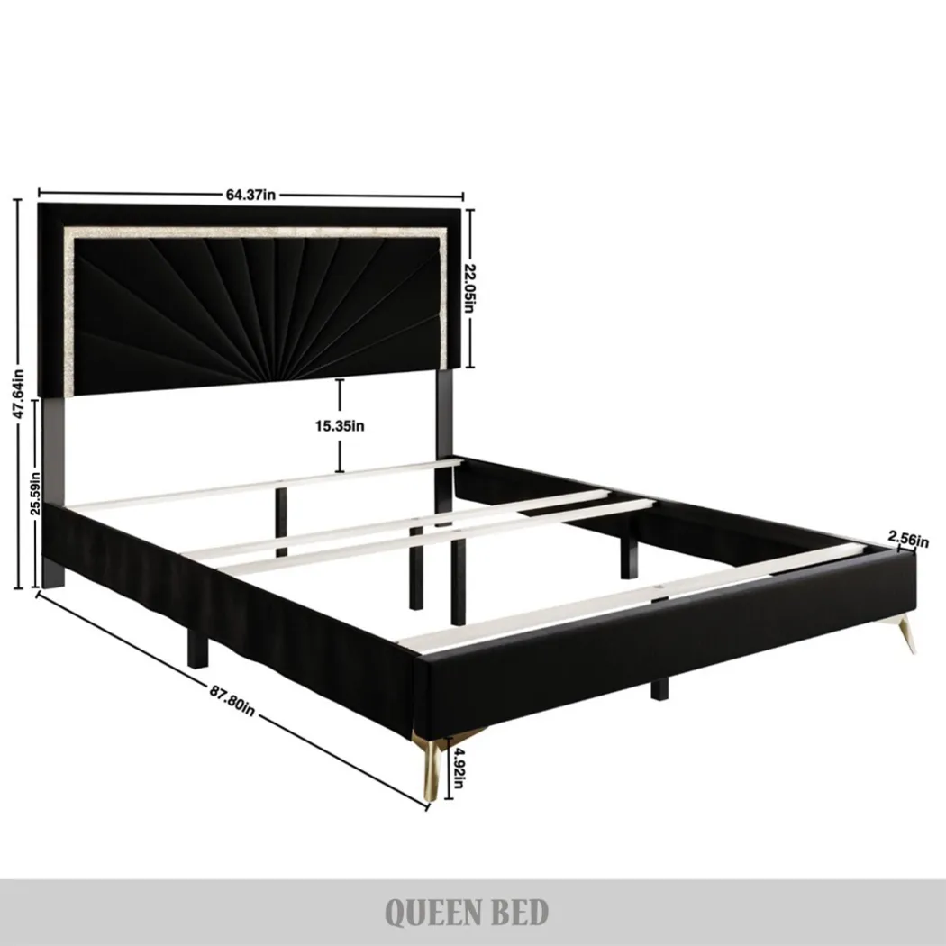Locust Black Full Bed - Thumbnail - Image 8