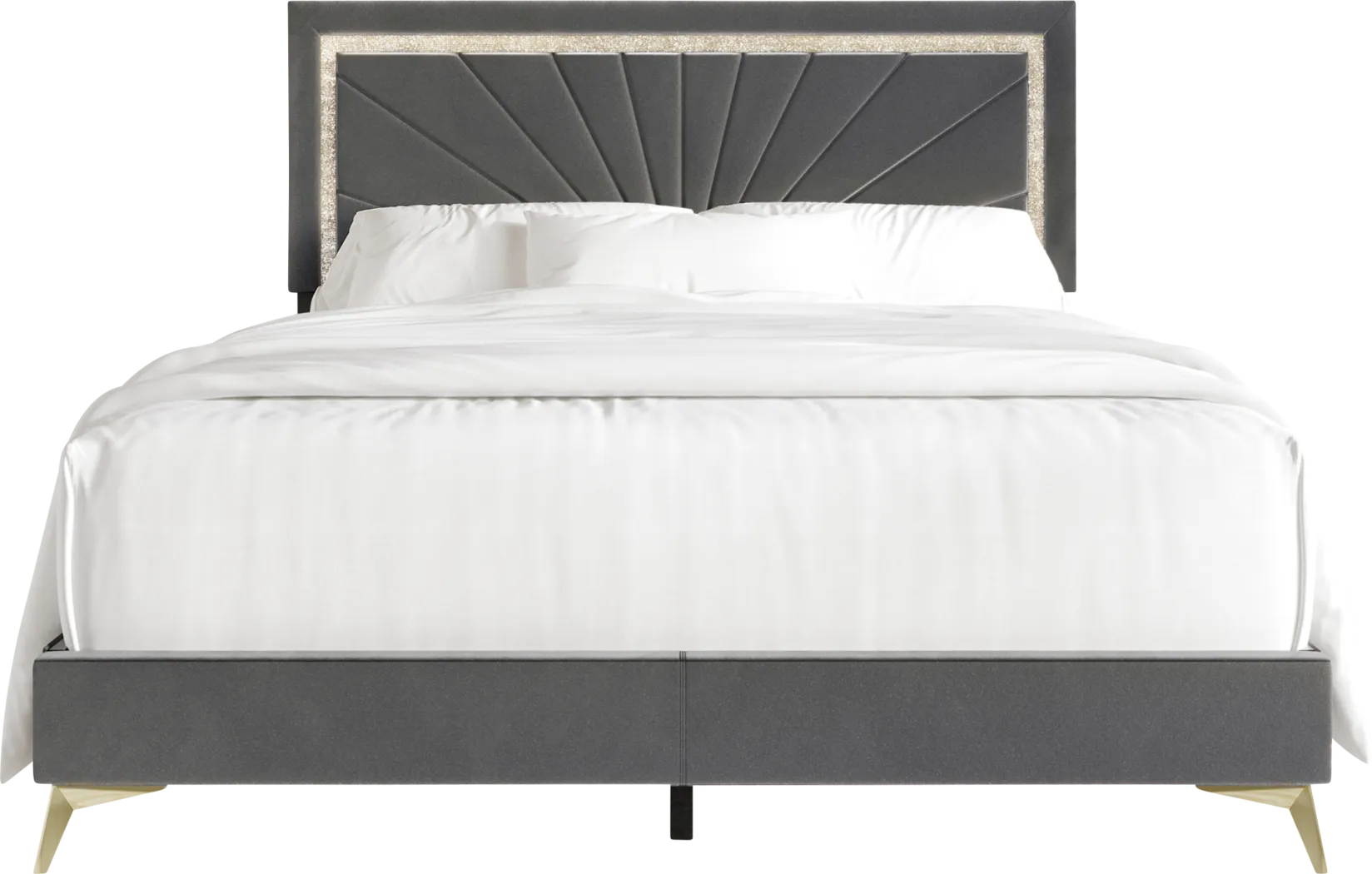Locust Gray Queen Bed - Thumbnail - Image 5
