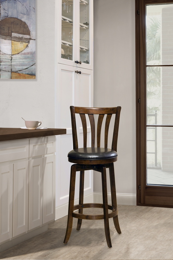 Loddon Cherry Swivel Barstool - Thumbnail - Image 2