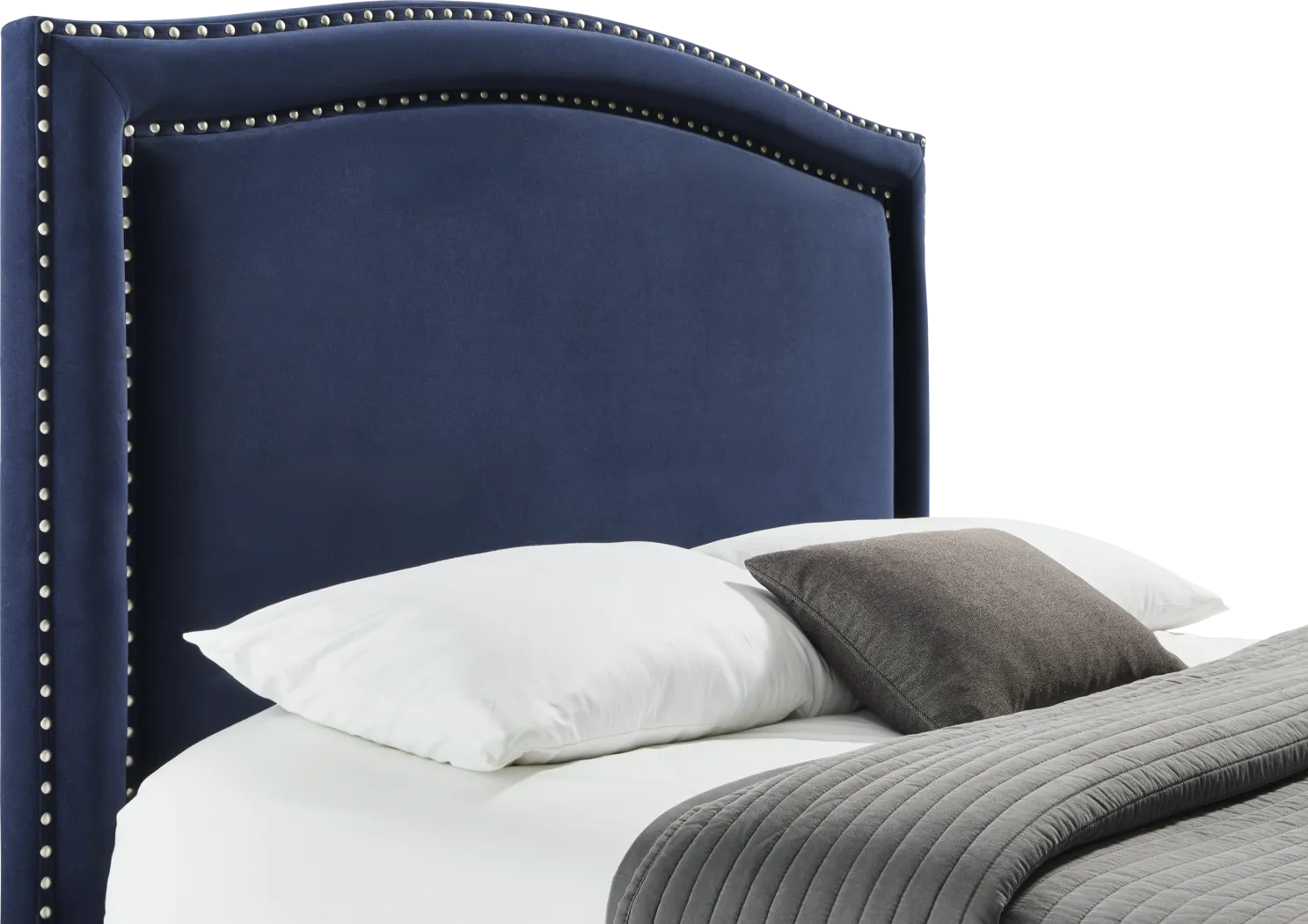 Loden II Blue 3 Pc Queen Upholstered Storage Bed - Thumbnail - Image 2