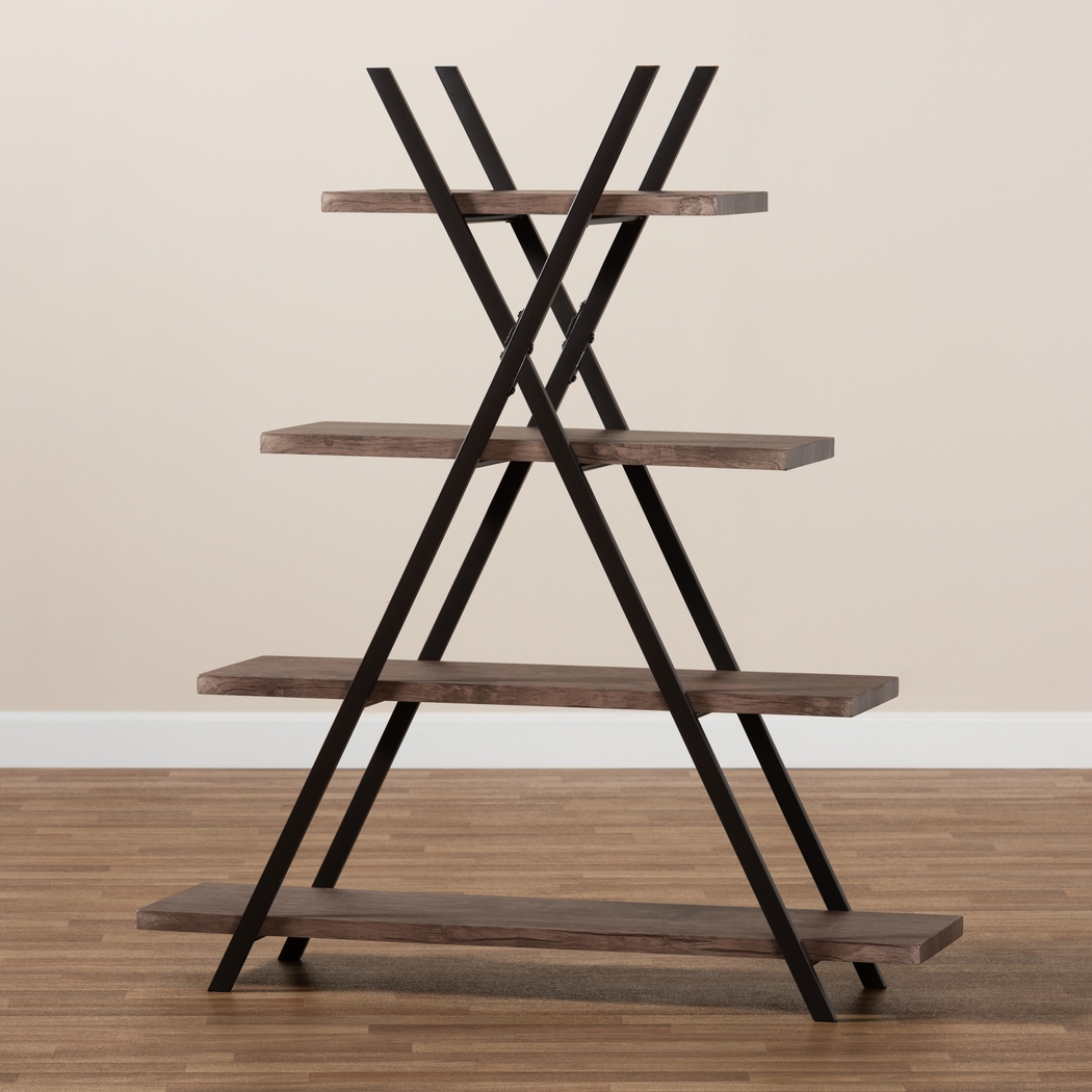 Loder Walnut Bookcase - Thumbnail - Image 7