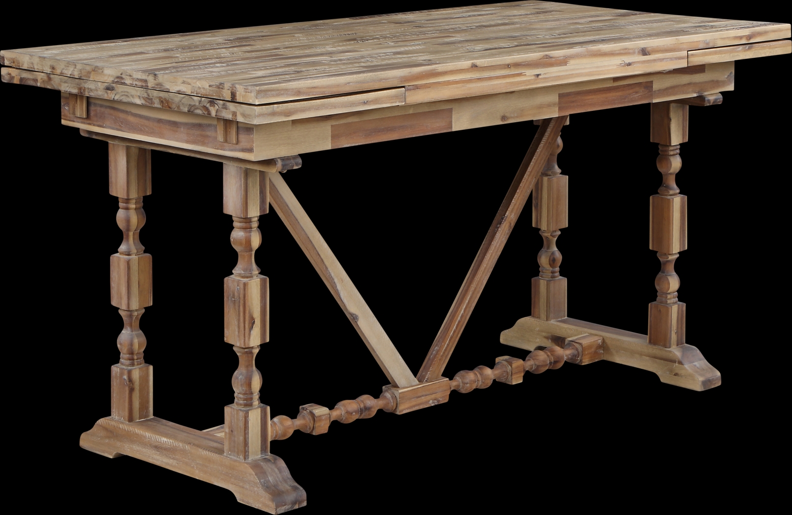 Lofgren Brown Counter Height Dining Table - Thumbnail - Image 1