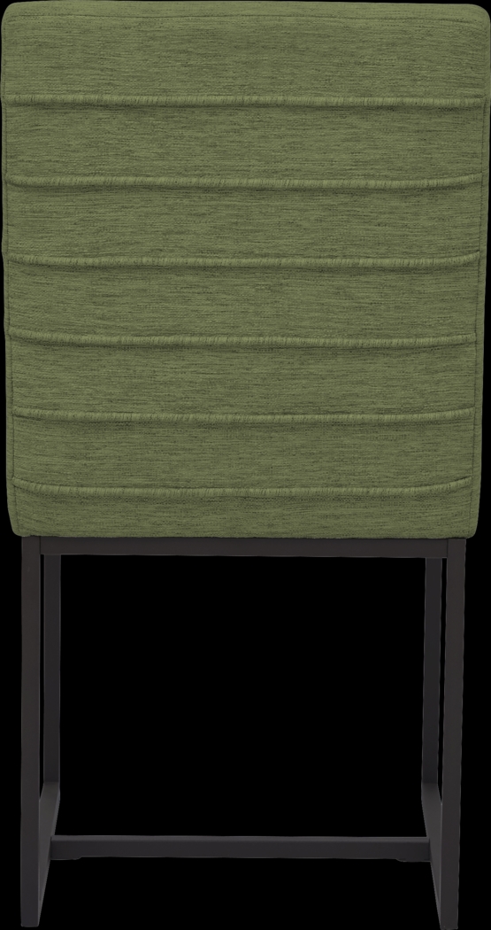 Loft Side Brown 5 Pc Round Dining Room with Avocado Chairs - Thumbnail - Image 6