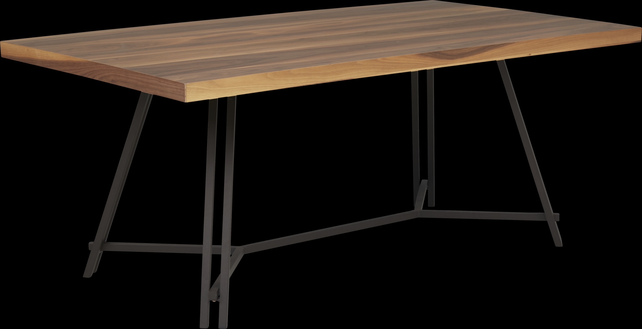 Loft Side Brown 5 Pc Dining Room with Gray Chairs - Thumbnail - Image 3