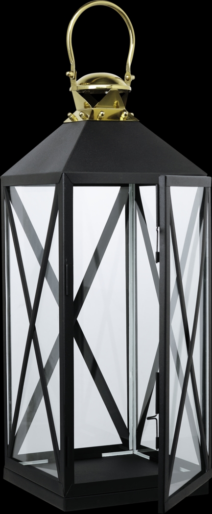 Lofthouse Black Large Indoor/Outdoor Lantern - Thumbnail - Image 2