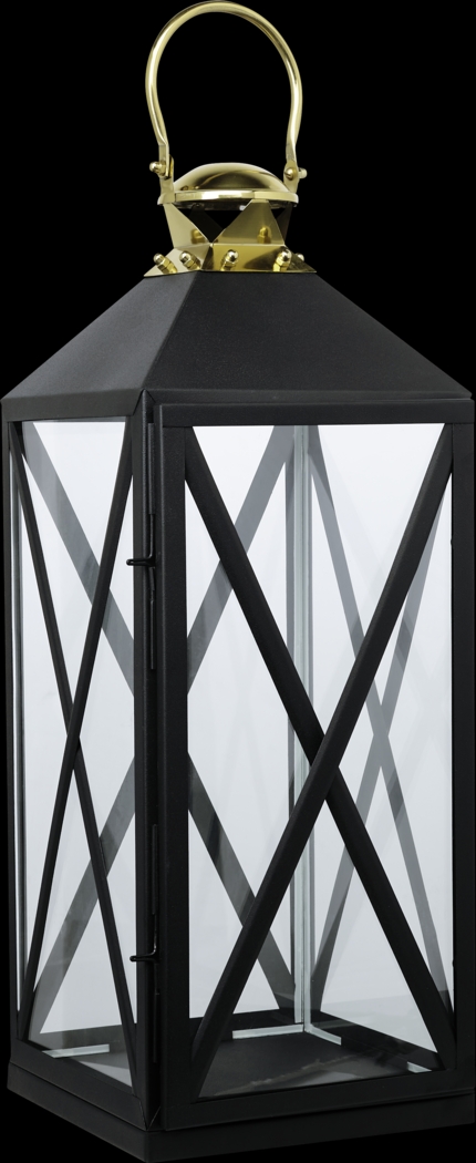 Lofthouse Black Large Indoor/Outdoor Lantern - Thumbnail - Image 4