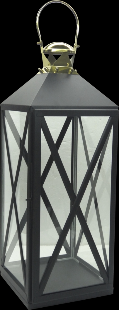 Lofthouse Black Large Indoor/Outdoor Lantern - Thumbnail - Image 1