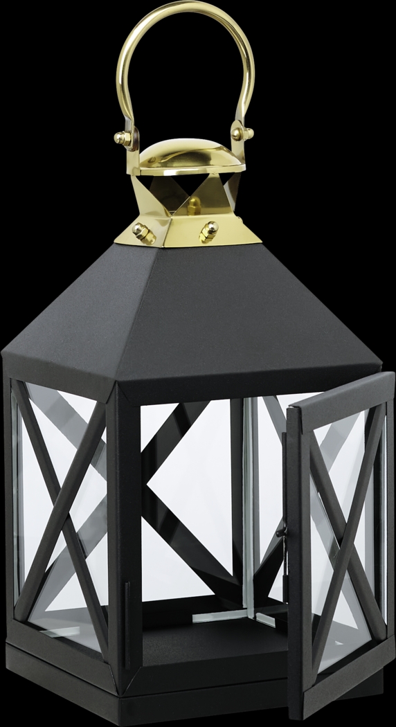 Lofthouse Black Small Indoor/Outdoor Lantern - Thumbnail - Image 2