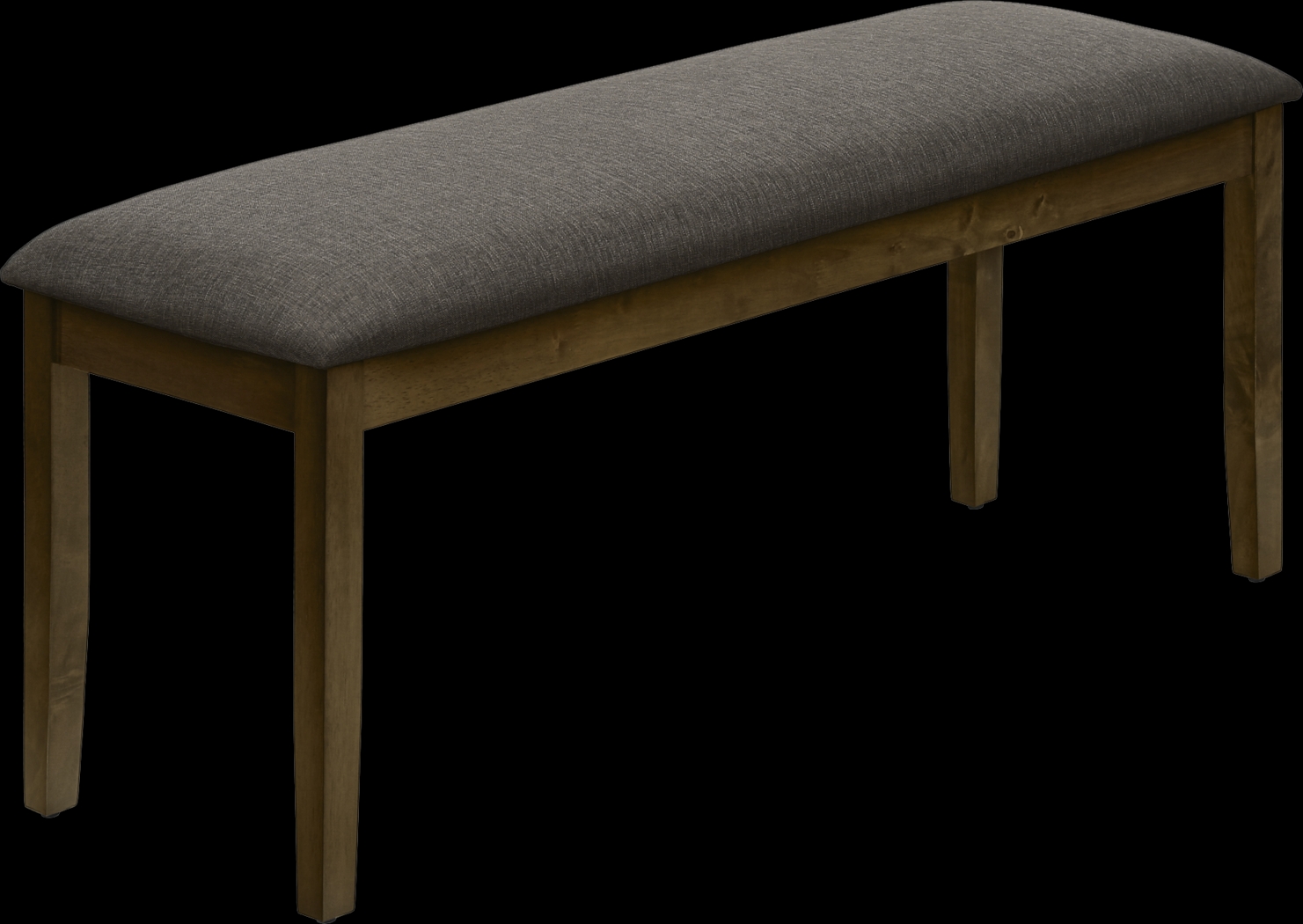 Loftin Walnut Dining Bench - Thumbnail - Image 1