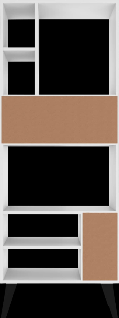 Loftus White Bookcase - Thumbnail - Image 3